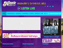 Tablet Screenshot of hippieradio945.com